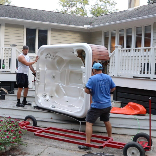 hot tub moving and removal